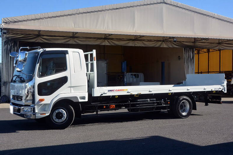 三菱 ファイター 中型/増トン 車両重機運搬 セーフティーローダー 2KG-FK62FZ