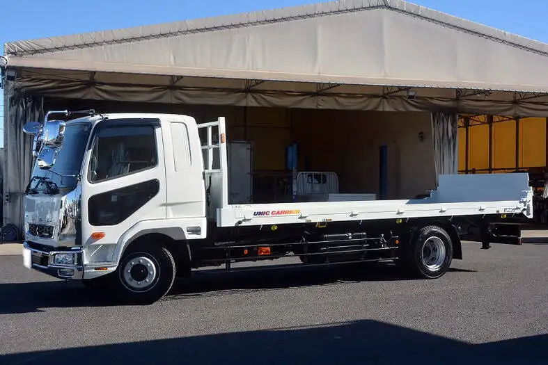 三菱 ファイター 中型/増トン 車両重機運搬 ラジコン ウインチの中古トラック画像1