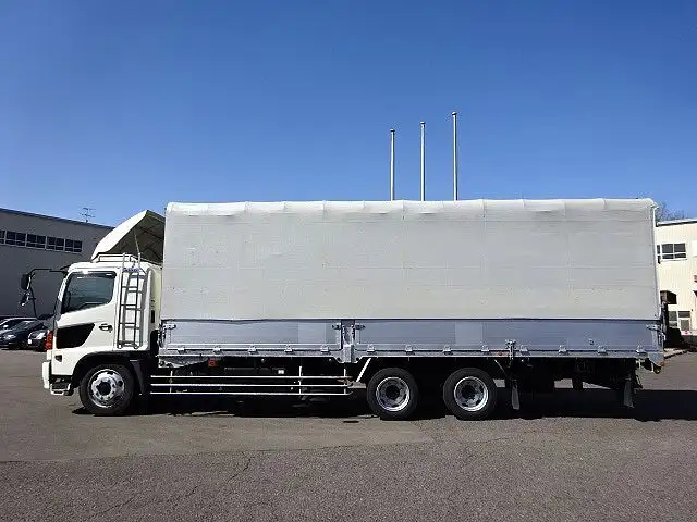 日野 レンジャー 中型/増トン ウイング 幌ウイング ベッドの中古トラック画像3