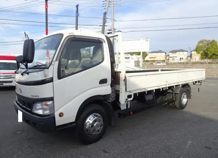 トヨタ トヨエース 小型 平ボディ 床鉄板 PB-XZU423の中古トラック画像1