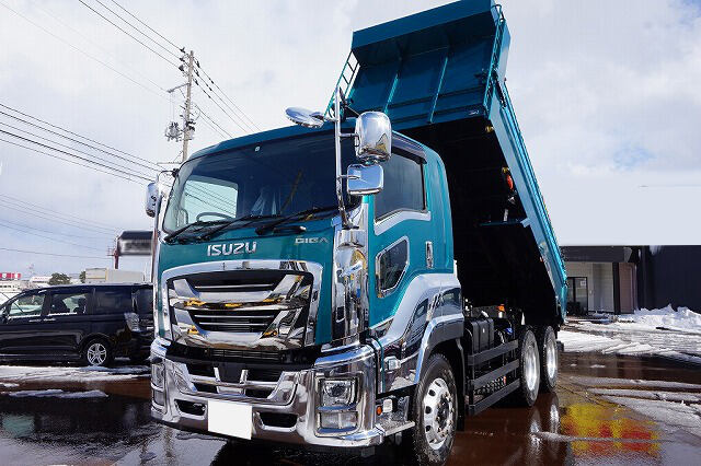 いすゞ ギガ 大型 ダンプ 2KG-CXZ77CT