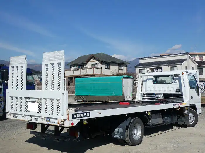 いすゞ エルフ 小型 車両重機運搬 ラジコン ウインチの中古トラック画像4