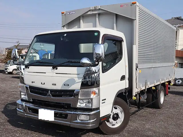 三菱 キャンター 小型 ウイング 床鉄板 カスタムの中古トラック画像1