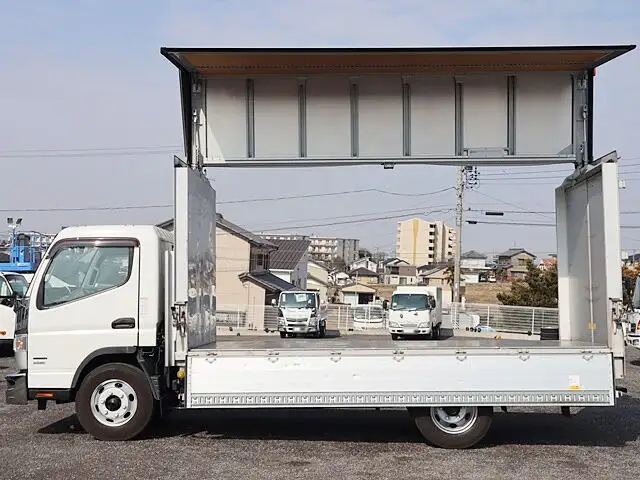 三菱 キャンター 小型 ウイング 床鉄板 カスタムの中古トラック画像6