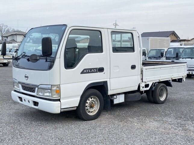 日産 アトラス 小型 平ボディ Wキャブ(ダブルキャブ) KR-AHR69E｜画像1