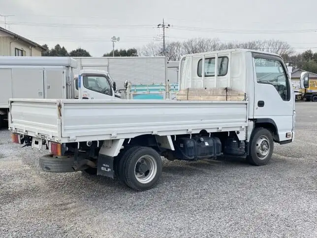 いすゞ エルフ 小型 平ボディ 床鉄板 SKG-NHR85Aの中古トラック画像4
