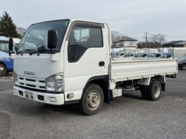 いすゞ エルフ 小型 平ボディ 10尺
