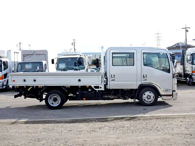 いすゞ エルフ 小型 平ボディ ワイドロング TRG-NLR85AR の中古