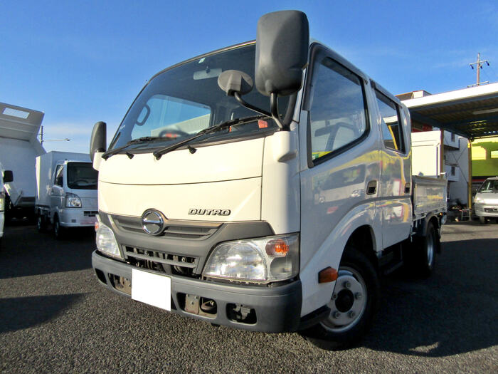 日野 デュトロ 小型 平ボディ ショート TKG-XZU605M