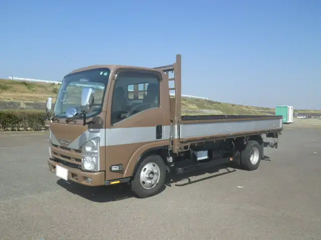 いすゞ エルフ 小型 平ボディ SKG-NMR85R H24の中古トラック画像1
