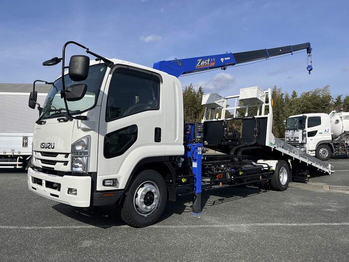 いすゞ フォワード 中型/増トン 車両重機運搬 セーフティーローダー 2RG-FTR90U2