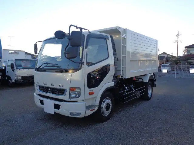三菱 ファイター 中型/増トン ダンプ 土砂禁 2KG-FK72FZの中古トラック画像1