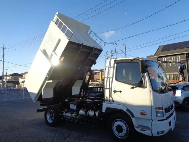 三菱 ファイター 中型/増トン ダンプ 土砂禁 2KG-FK72FZの中古トラック画像4
