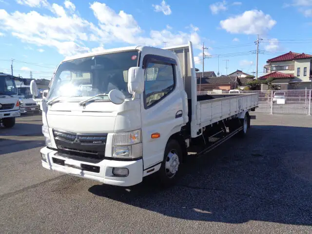 三菱 キャンター 小型 平ボディ TKG-FED90 H27の中古トラック画像1