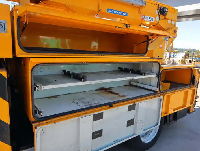 いすゞ エルフ 小型 高所・建柱車 高所作業車 電工仕様の中古トラック画像6