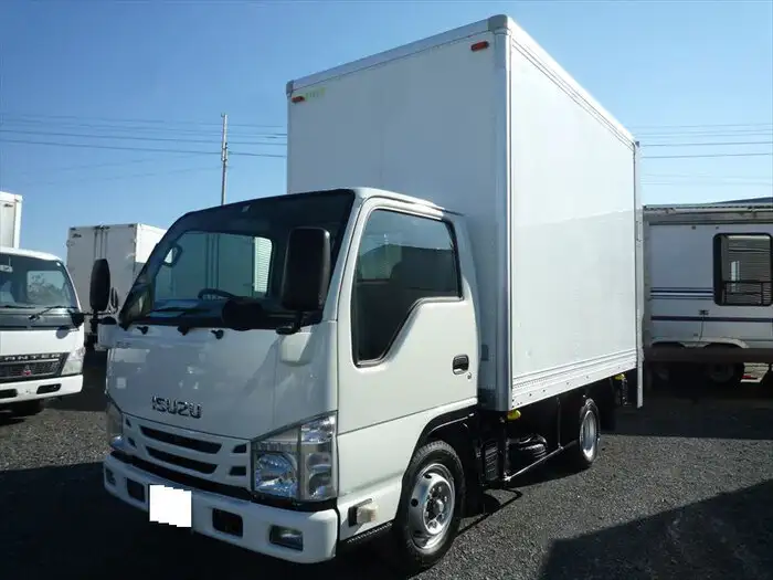 いすゞ エルフ 小型 アルミバン パワーゲート TPG-NHR85ANの中古トラック画像1
