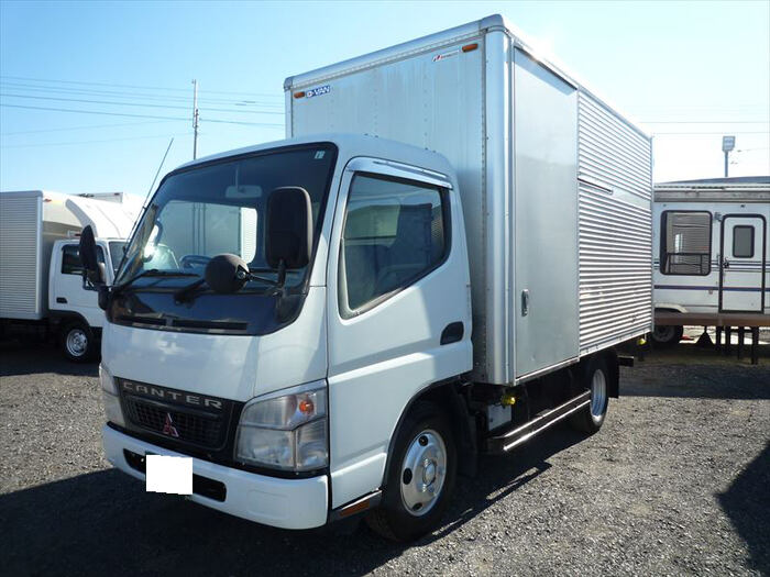 三菱 キャンター 小型 アルミバン セミロング PA-FE72DC