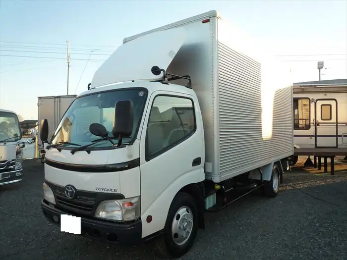 トヨタ トヨエース 小型 アルミバン パワーゲート BDG-XZU344の中古トラック画像1