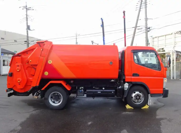 三菱 キャンター 小型 パッカー車 回転ダンプ式 TKG-FEB90の中古トラック画像3