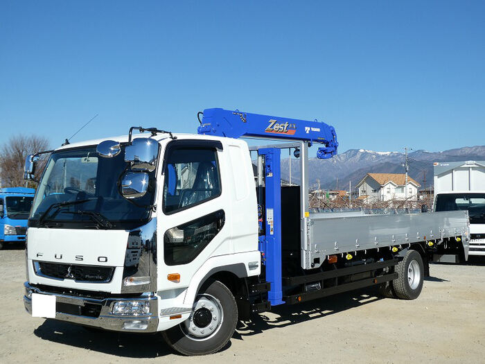 三菱 ファイター 中型/増トン 車両重機運搬 セルフローダー 2KG-FK62FZ