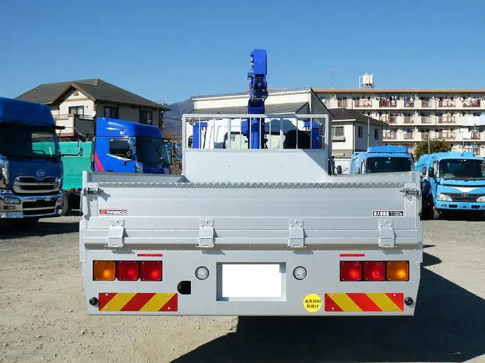 三菱 ファイター 中型/増トン 車両重機運搬 4段クレーン ラジコンの中古トラック画像4