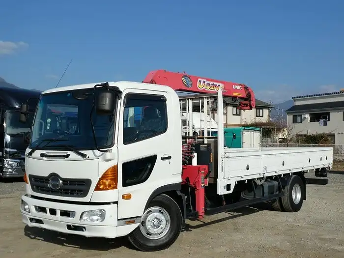 日野 レンジャー 中型/増トン クレーン付 4段 ラジコン の中古トラック【車両No.121467】