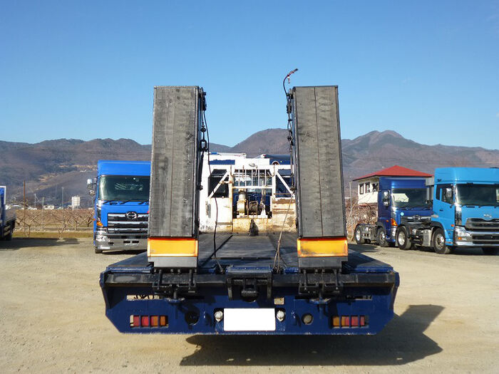 三菱 スーパーグレート 大型 車輌重機運搬 ウインチ ベッド|画像4