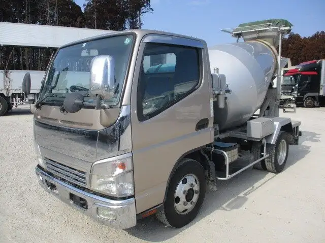 三菱 キャンター 小型 ミキサー・ポンプ PA-FE73DB H19の中古トラック画像1