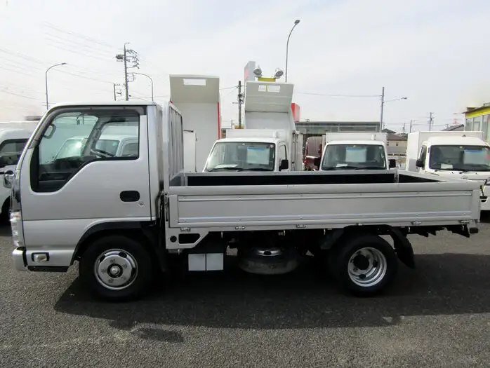 いすゞ エルフ 小型 平ボディ 床鉄板 TRG-NJR85Aの中古トラック画像2