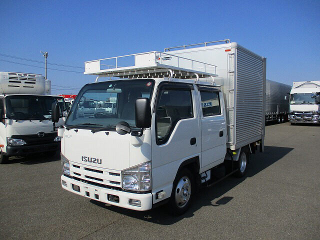 いすゞ エルフ 小型 アルミバン 10尺 TKG-NKR85AN