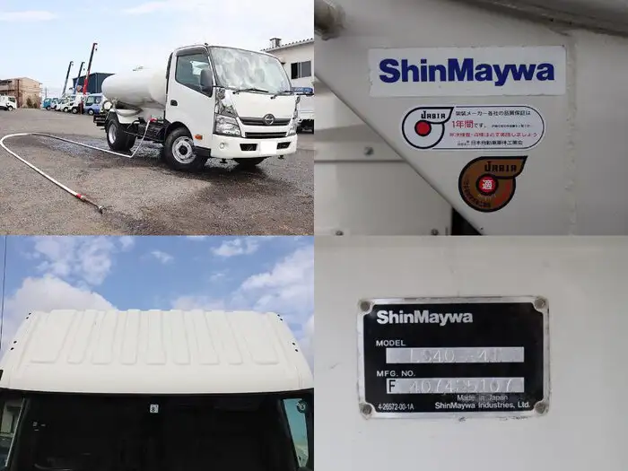 日野 デュトロ 小型 タンク車 散水車 TKG-XZU700Xの中古トラック画像13