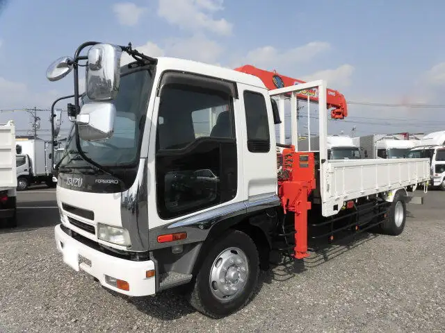 いすゞ フォワード 中型/増トン クレーン付 4段 ラジコンの中古トラック画像1