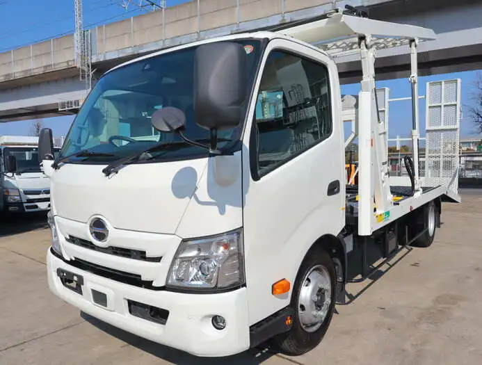 日野 デュトロ 小型 車両重機運搬 キャリアカー 2KG-XZU720M の