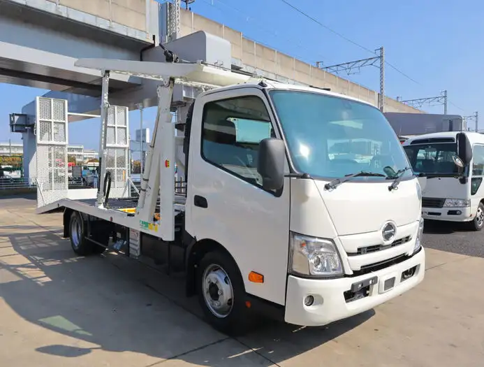 日野 デュトロ 小型 車両重機運搬 ラジコン ウインチの中古トラック画像2