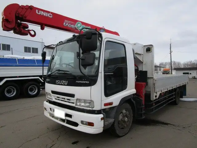 いすゞ フォワード 中型/増トン クレーン付 4段 ラジコンの中古トラック画像1