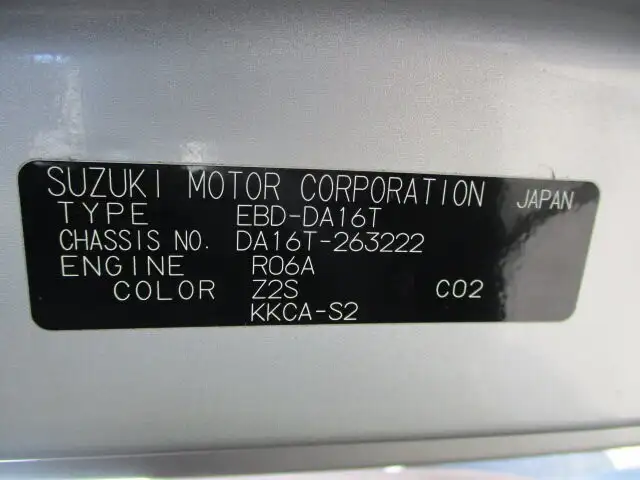 スズキ キャリイ  平ボディ EBD-DA16T H28の中古トラック画像11