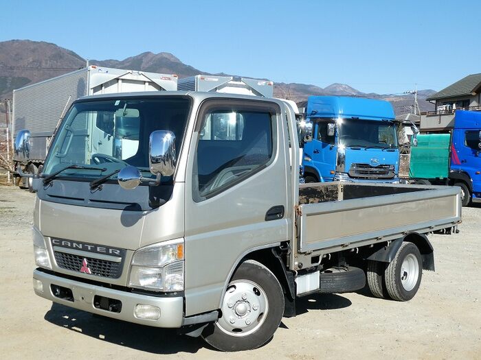 三菱 キャンター 小型 平ボディ 10尺 PA-FE70DB