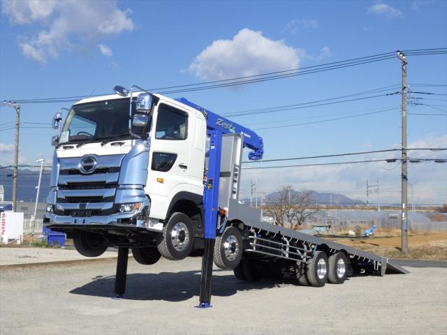 日野 プロフィア 大型 車両重機運搬 セルフローダー