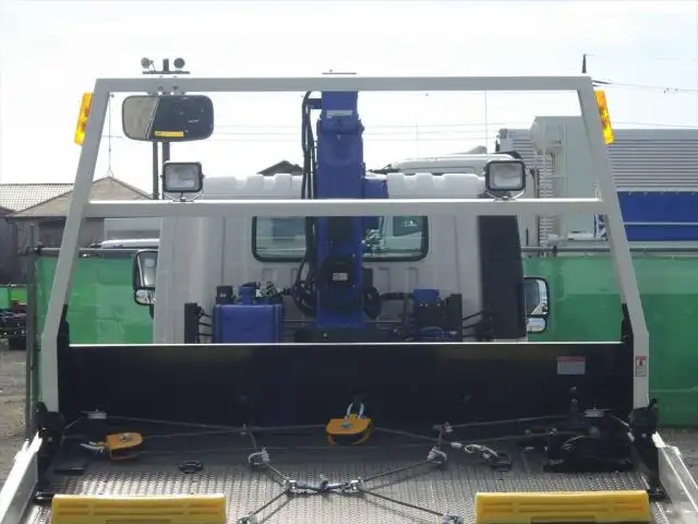 日野 デュトロ 小型 車両重機運搬 4段クレーン ラジコンの中古トラック画像6