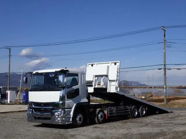 三菱 スーパーグレート 大型 車両重機運搬 ラジコン ウインチ の中古トラック【車両No.122025】