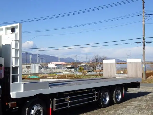 三菱 スーパーグレート 大型 車両重機運搬 ラジコン ウインチの中古トラック画像4