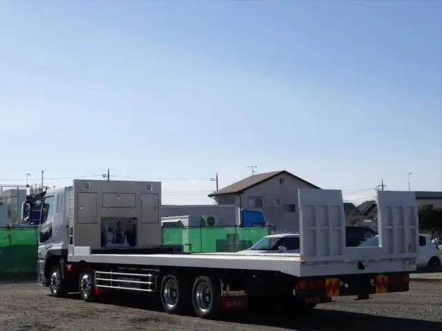 三菱 スーパーグレート 大型 車両重機運搬 ラジコン ウインチの中古トラック画像5