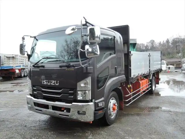 いすゞ フォワード 中型/増トン 平ボディ アルミブロック ベッド の中古トラック【車両No.122014】