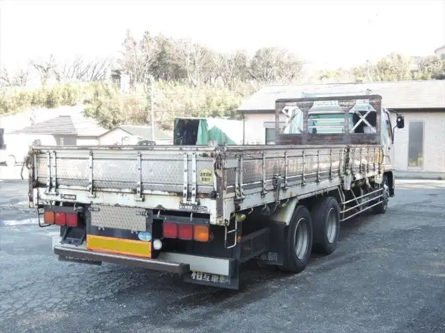 三菱 ファイター 中型/増トン 平ボディ ワイド PDG-FQ62F の中古