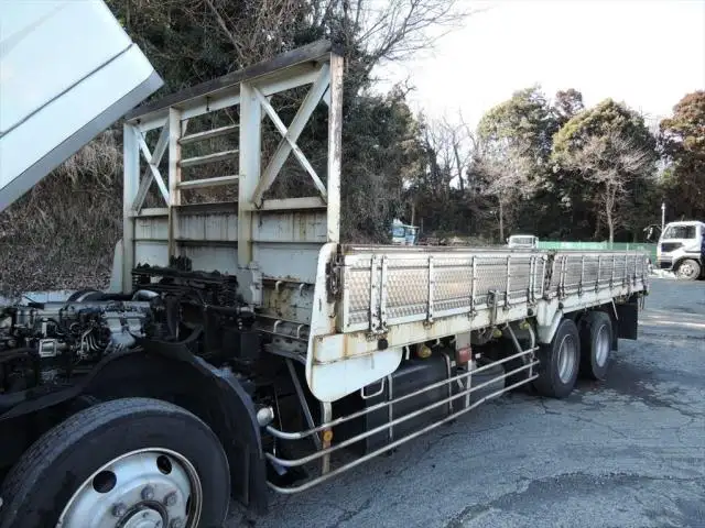 三菱 ファイター 中型/増トン 平ボディ 床鉄板 PDG-FQ62Fの中古トラック画像4