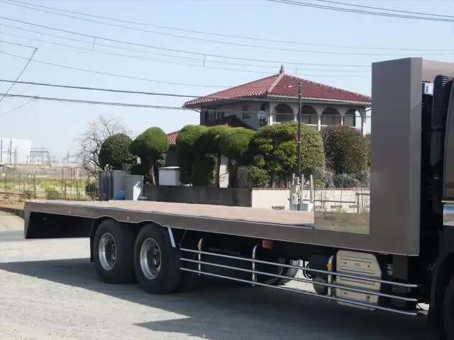 いすゞ ギガ 大型 車両重機運搬 ウインチ ベッドの中古トラック画像3