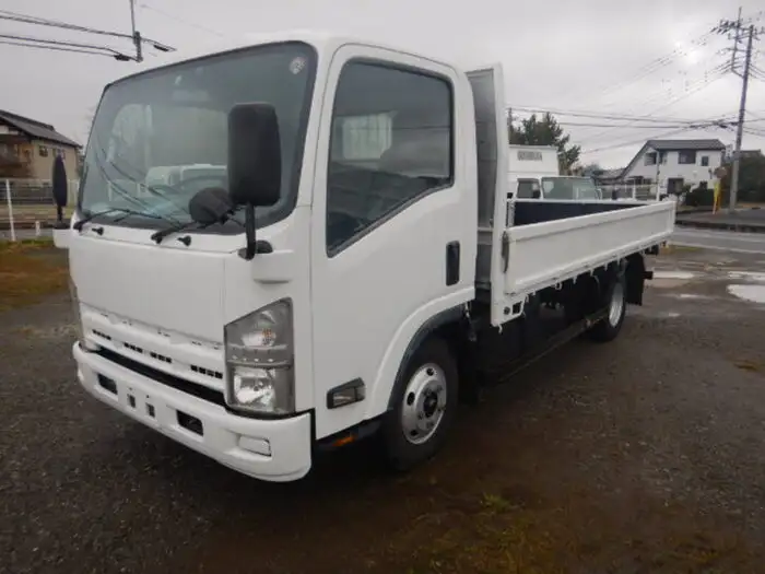 いすゞ エルフ 小型 平ボディ 床鉄板 BDG-NPR85AR の中古トラック【車両No.122135】