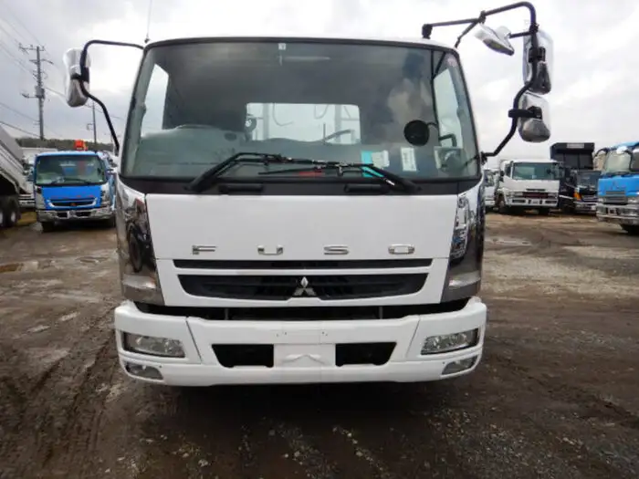 三菱 ファイター 中型/増トン 車両重機運搬 ウインチ ベッドの中古トラック画像2