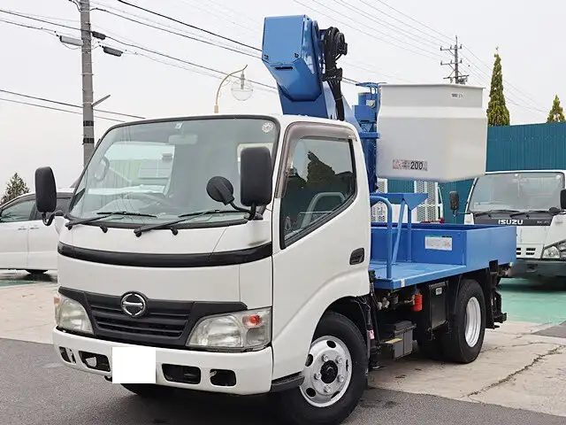 日野 デュトロ 小型 高所・建柱車 高所作業車 BDG-XZU304X の中古トラック【車両No.122303】
