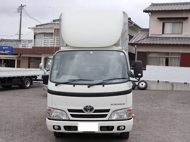 トヨタ トヨエース 小型 平ボディ 幌 パワーゲートの中古トラック画像2